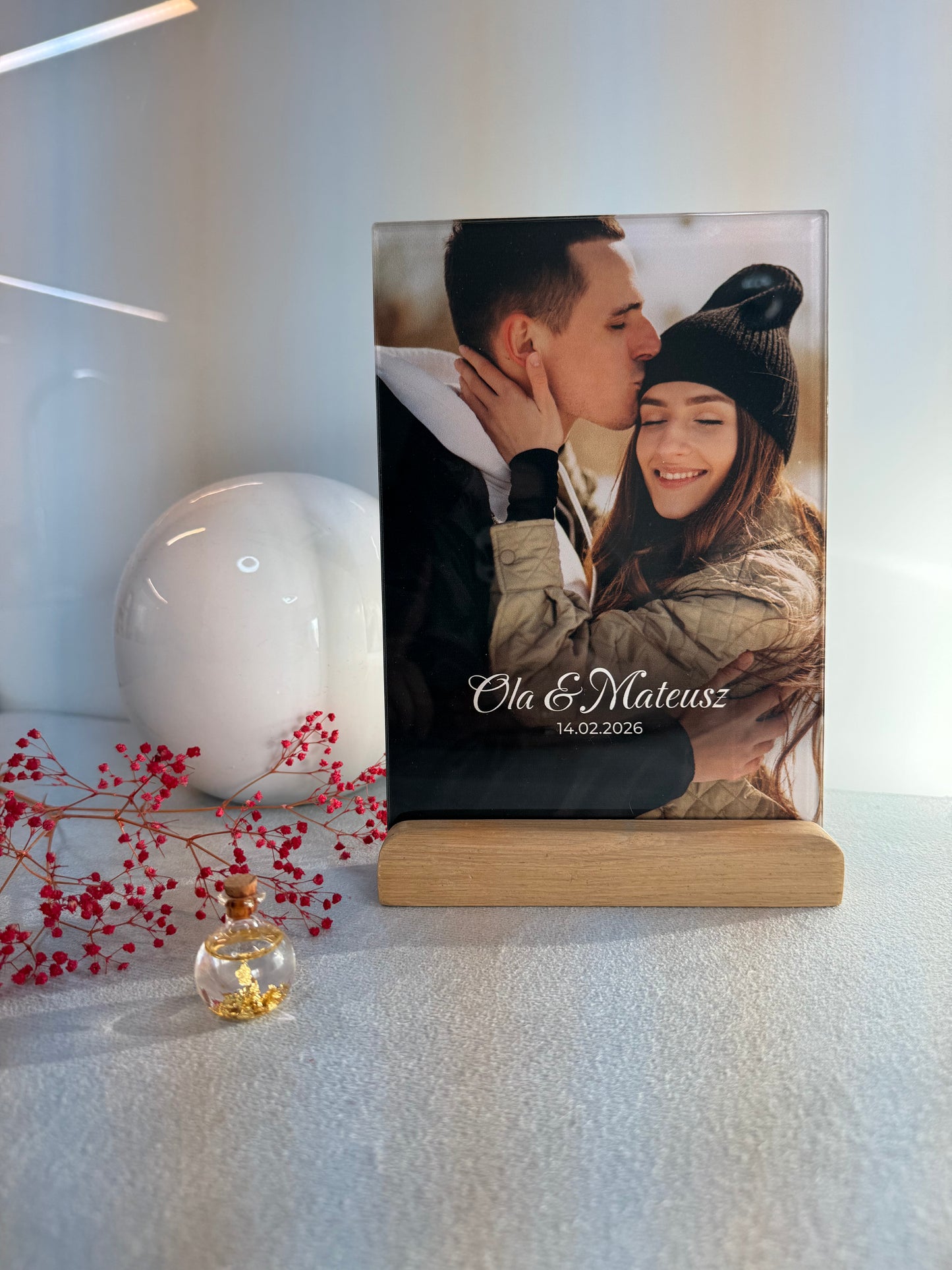 Personalizowana tabliczka "Uchwycone na Tabliczce"