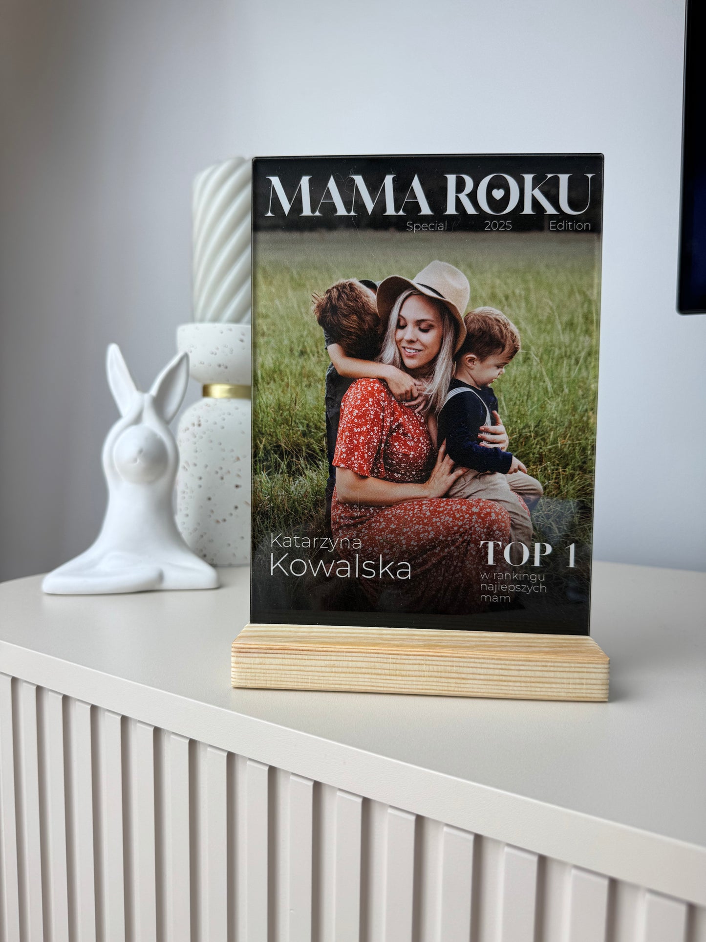 Personalizowana Tabliczka "Mama Roku"