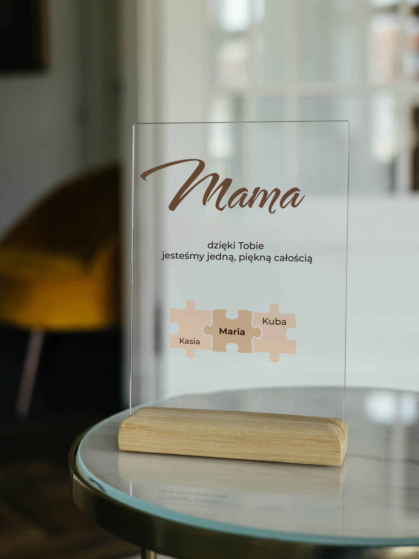 Personalizowana Tabliczka "Mama Puzzle"
