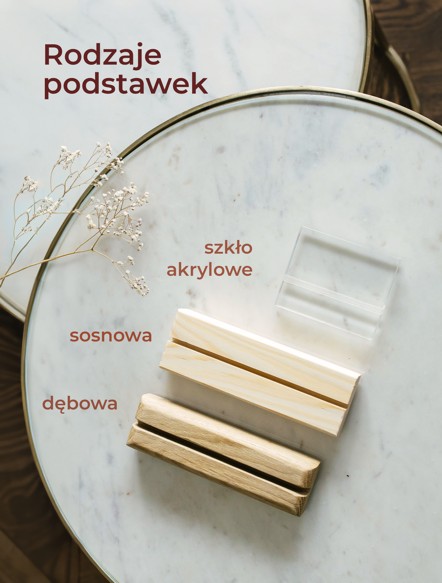 Personalizowana Tabliczka "Mama Polaroid" (2 zdjęcia)