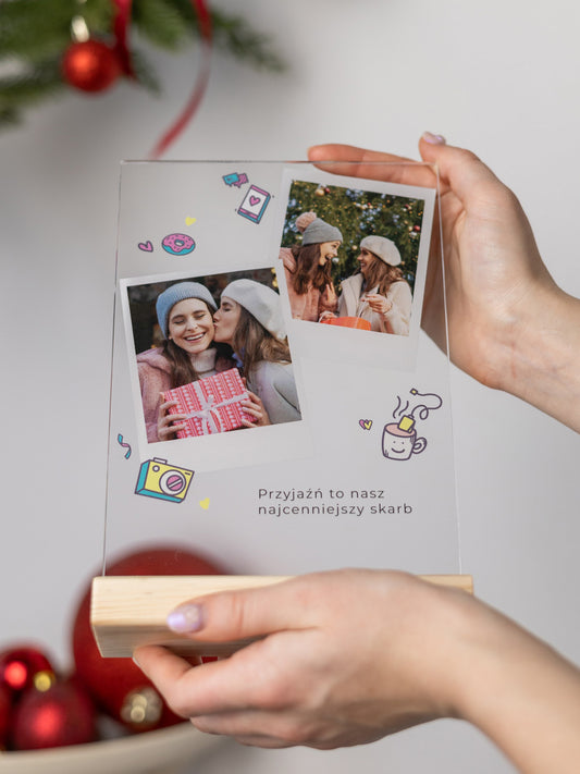 Personalizowana Tabliczka "Polaroid z Przyjaciółką"