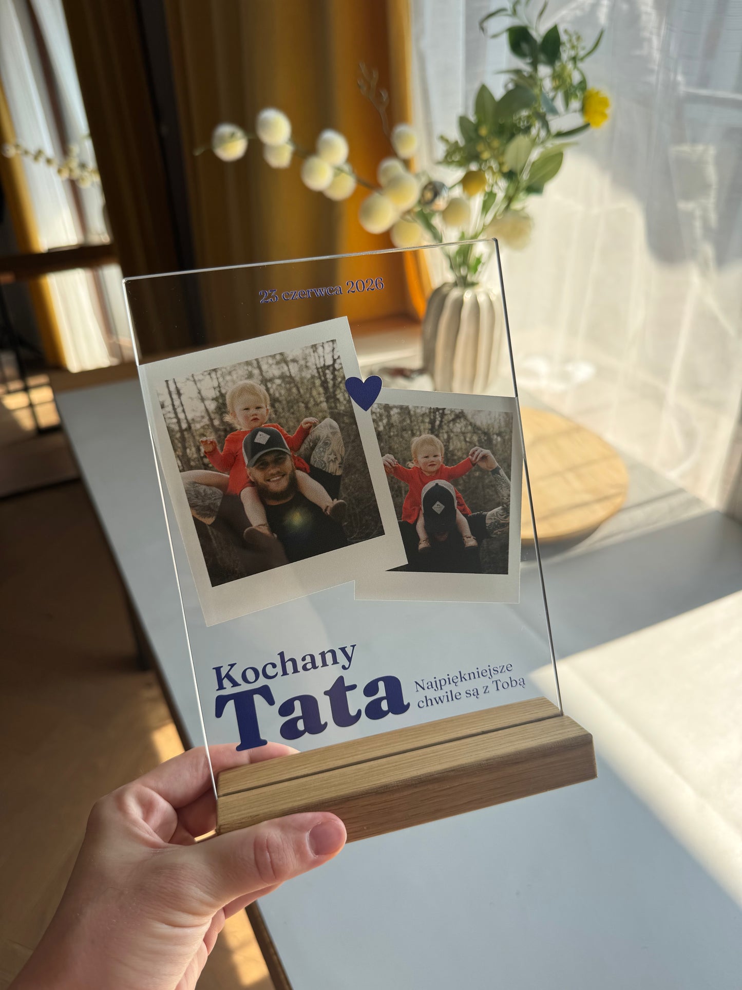 Personalizowana Tabliczka "Chwile z Tatą"