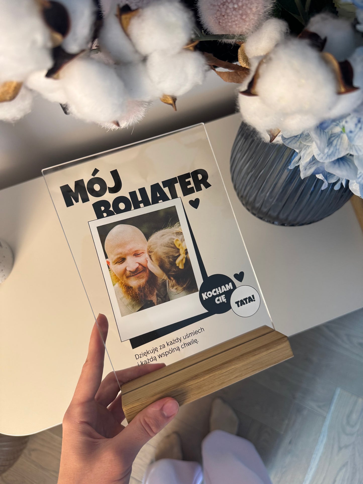 Personalizowana Tabliczka "Mój Bohater"