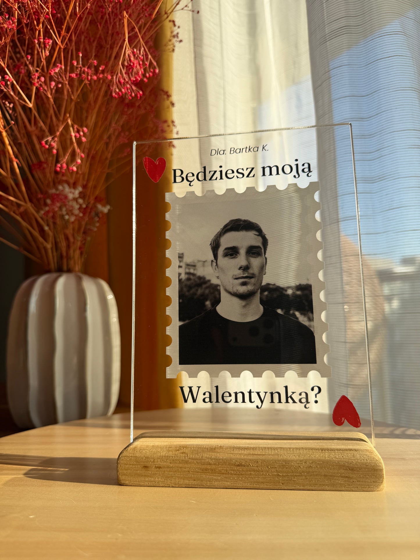 Personalizowana Tabliczka "Walentynka"