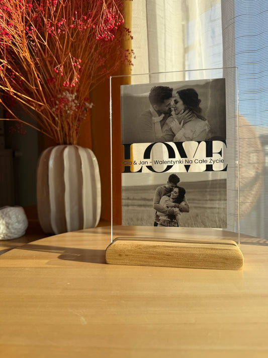 Personalizowana Tabliczka "LOVE Story"