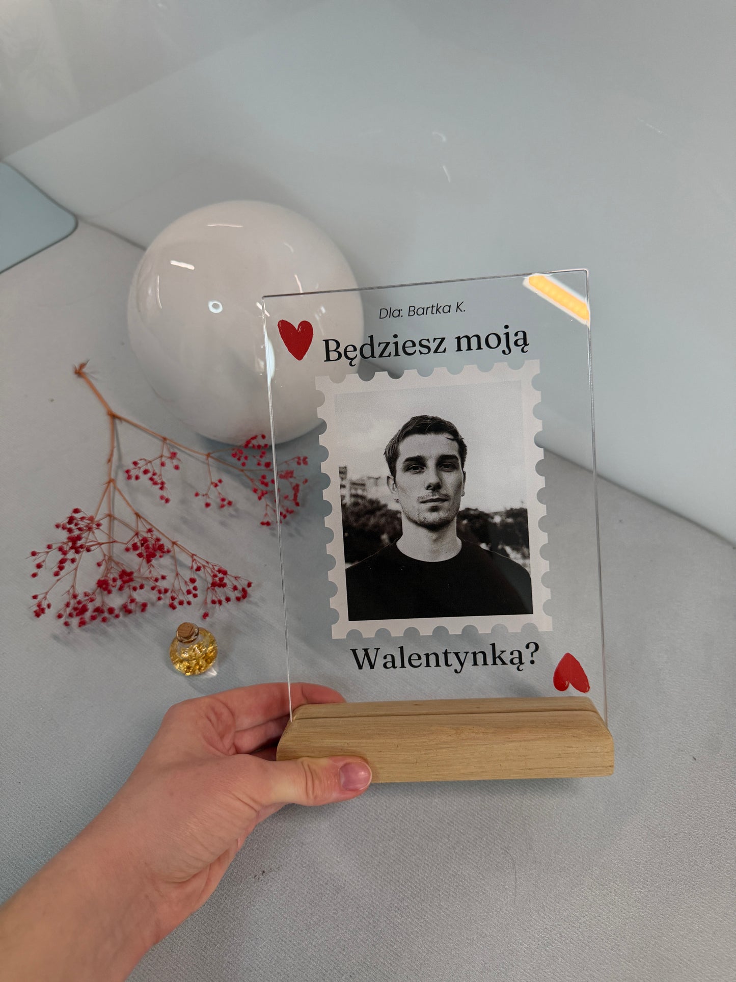 Personalizowana Tabliczka "Walentynka"