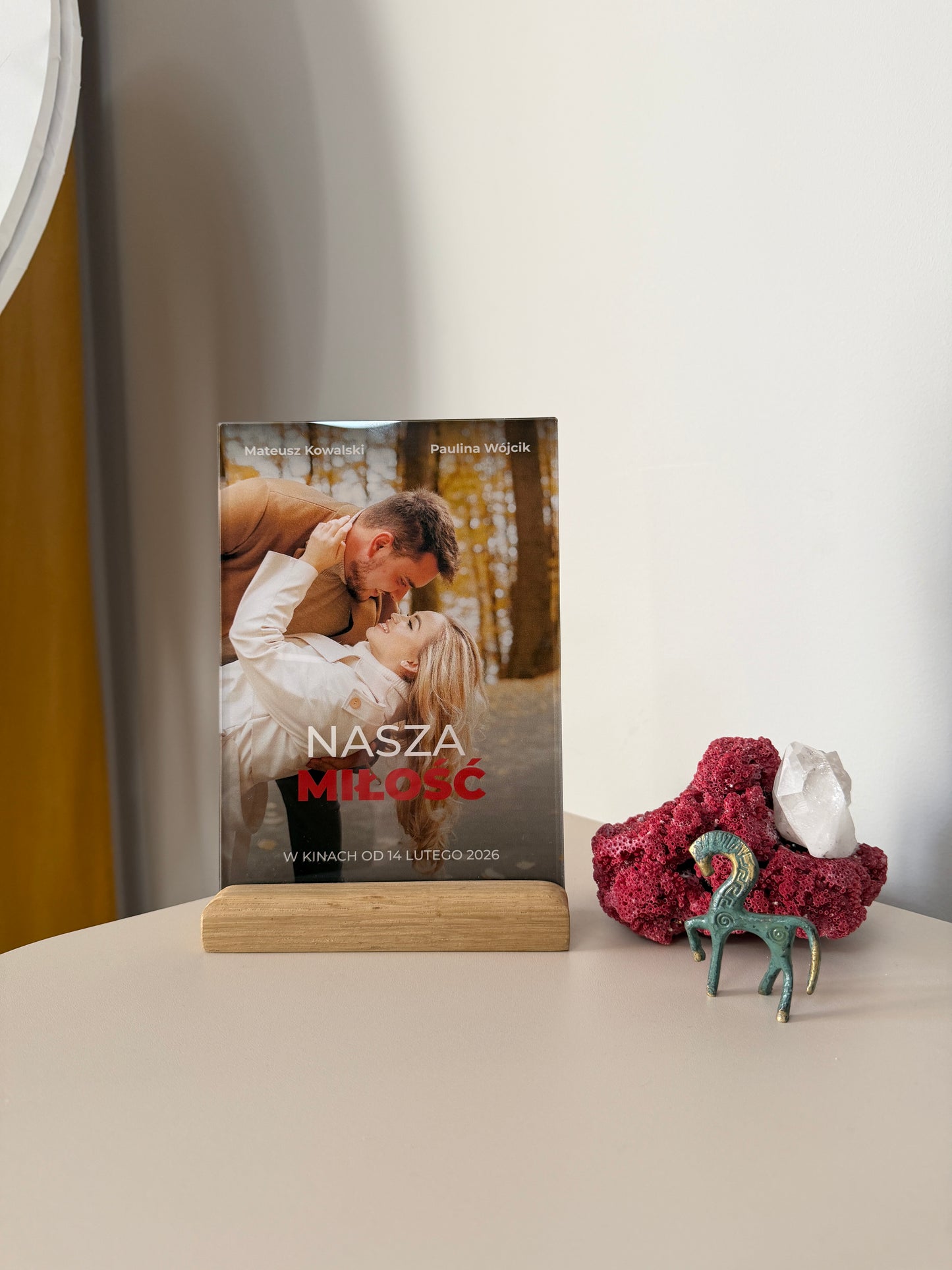 Personalizowana Tabliczka "Jesteśmy w filmie"