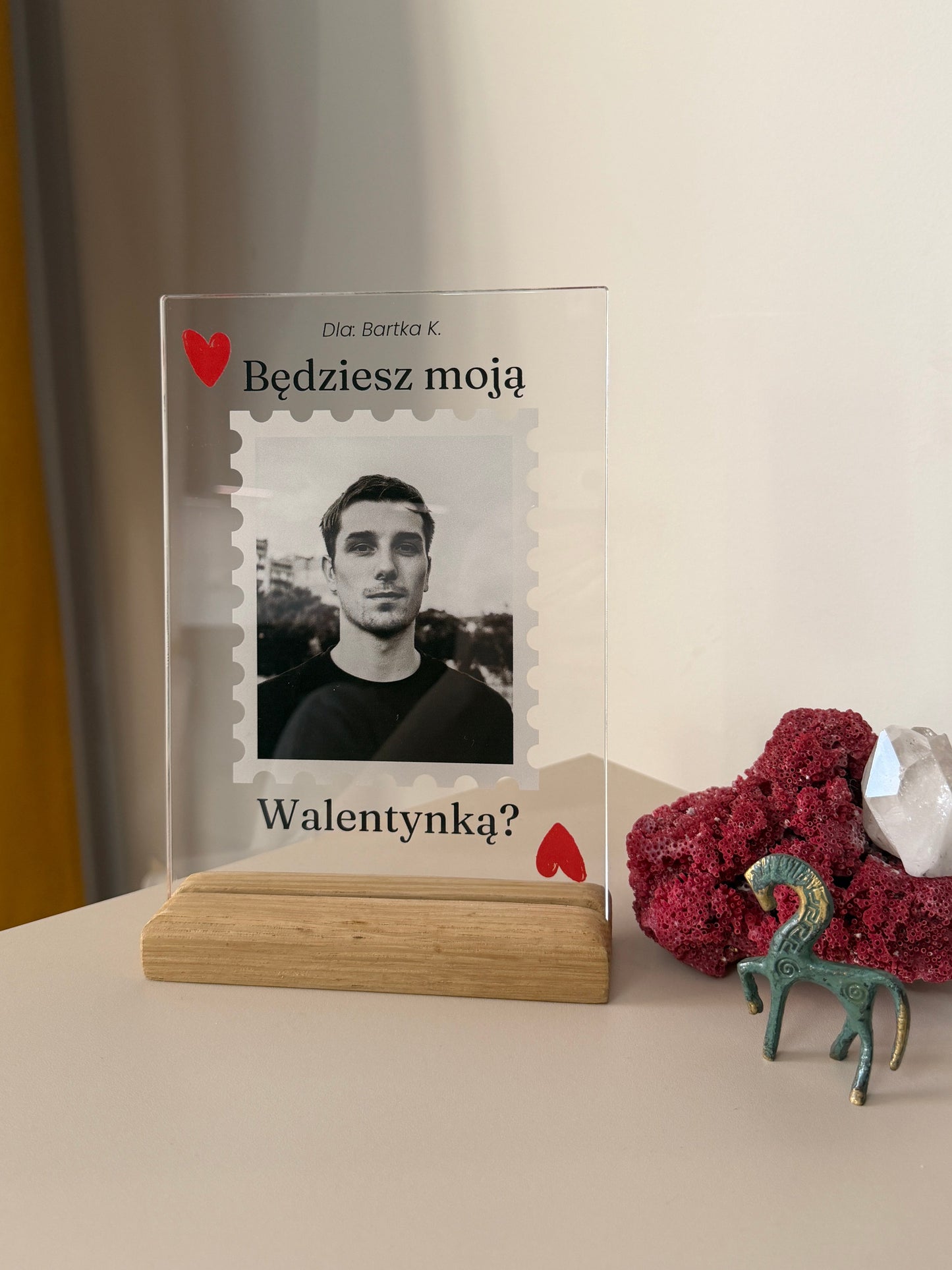 Personalizowana Tabliczka "Walentynka"