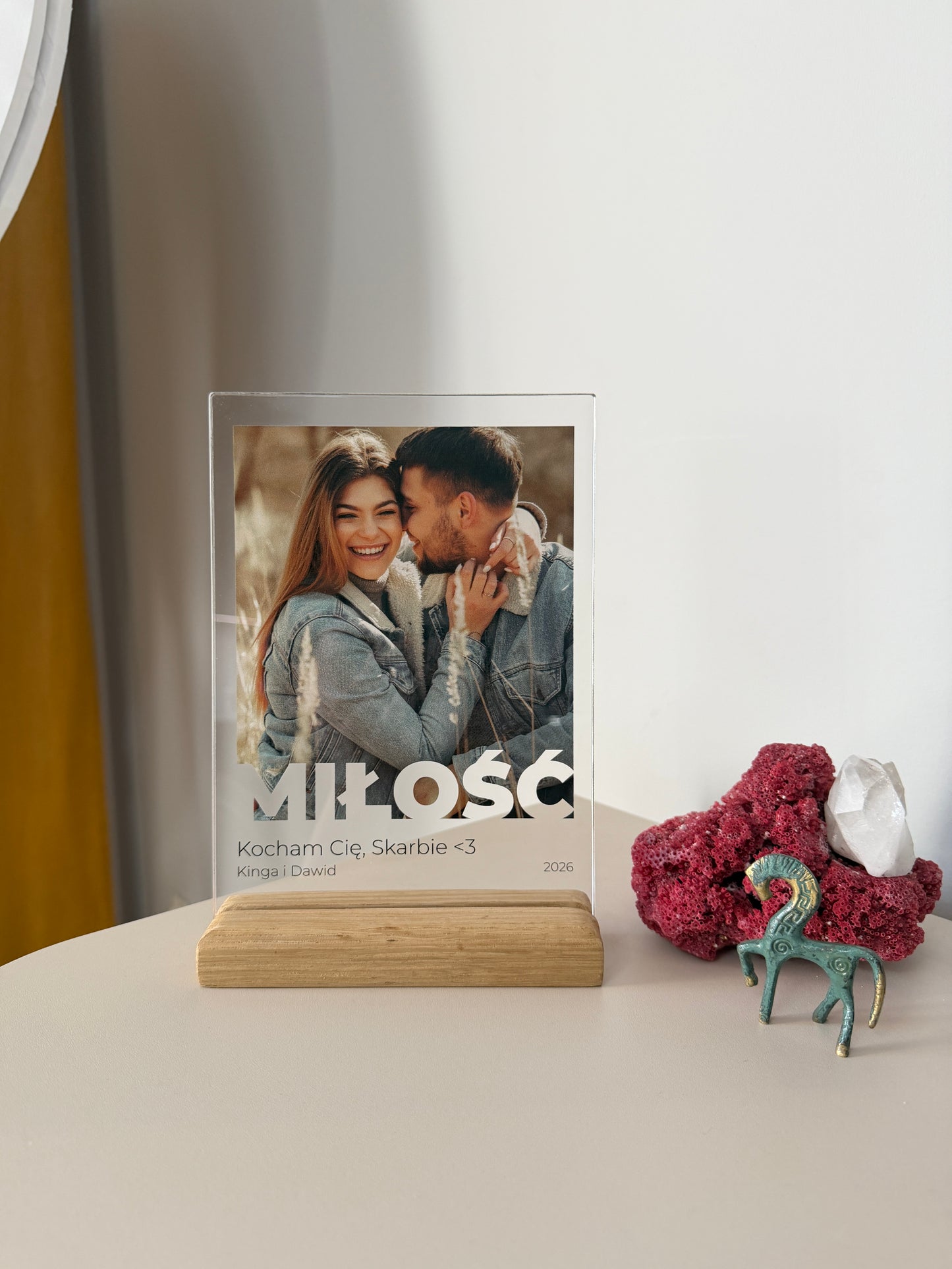 Personalizowana Tabliczka "LOVE/MIŁOŚC"