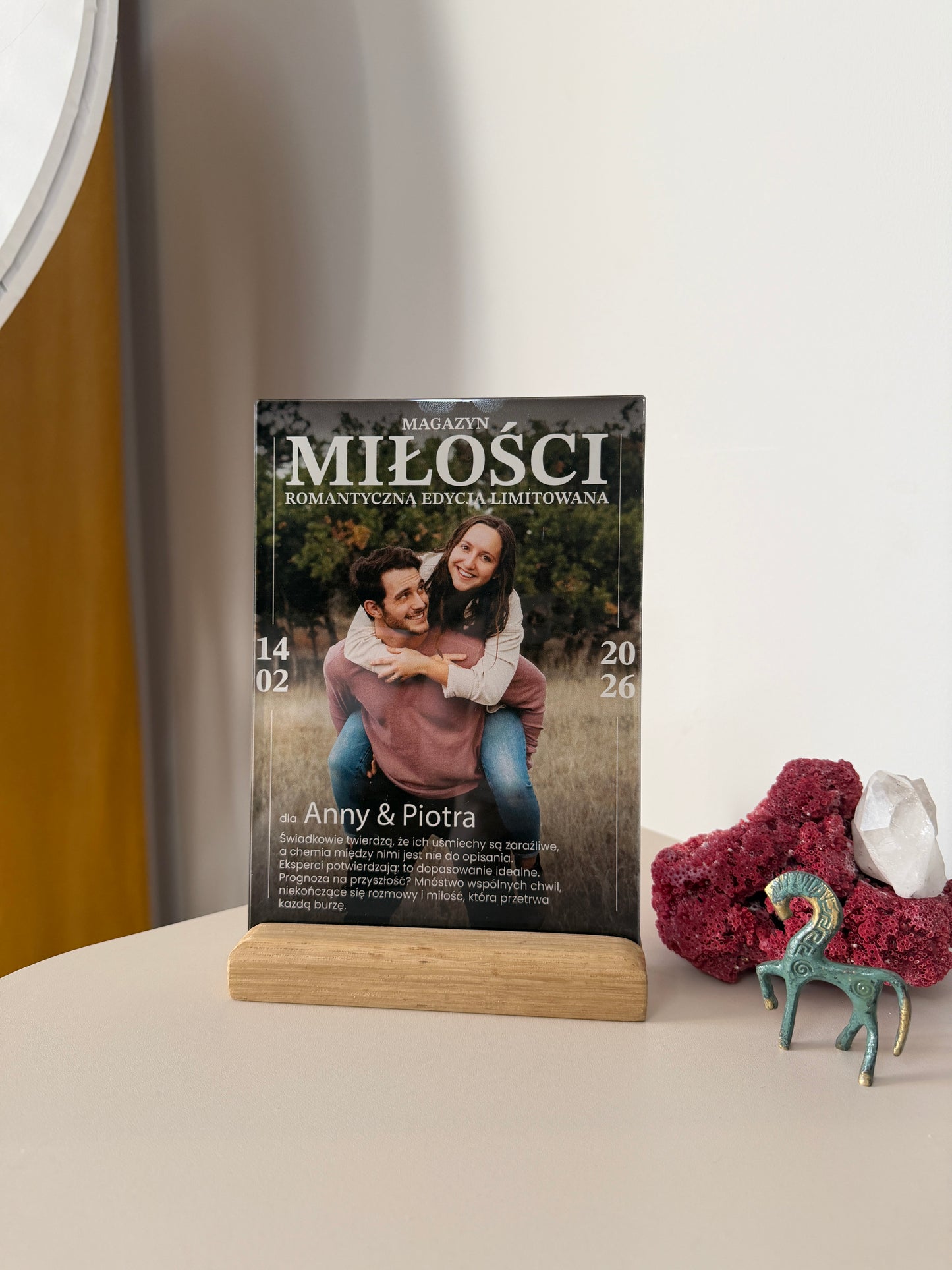 Personalizowana Tabliczka "Magazyn Miłości"