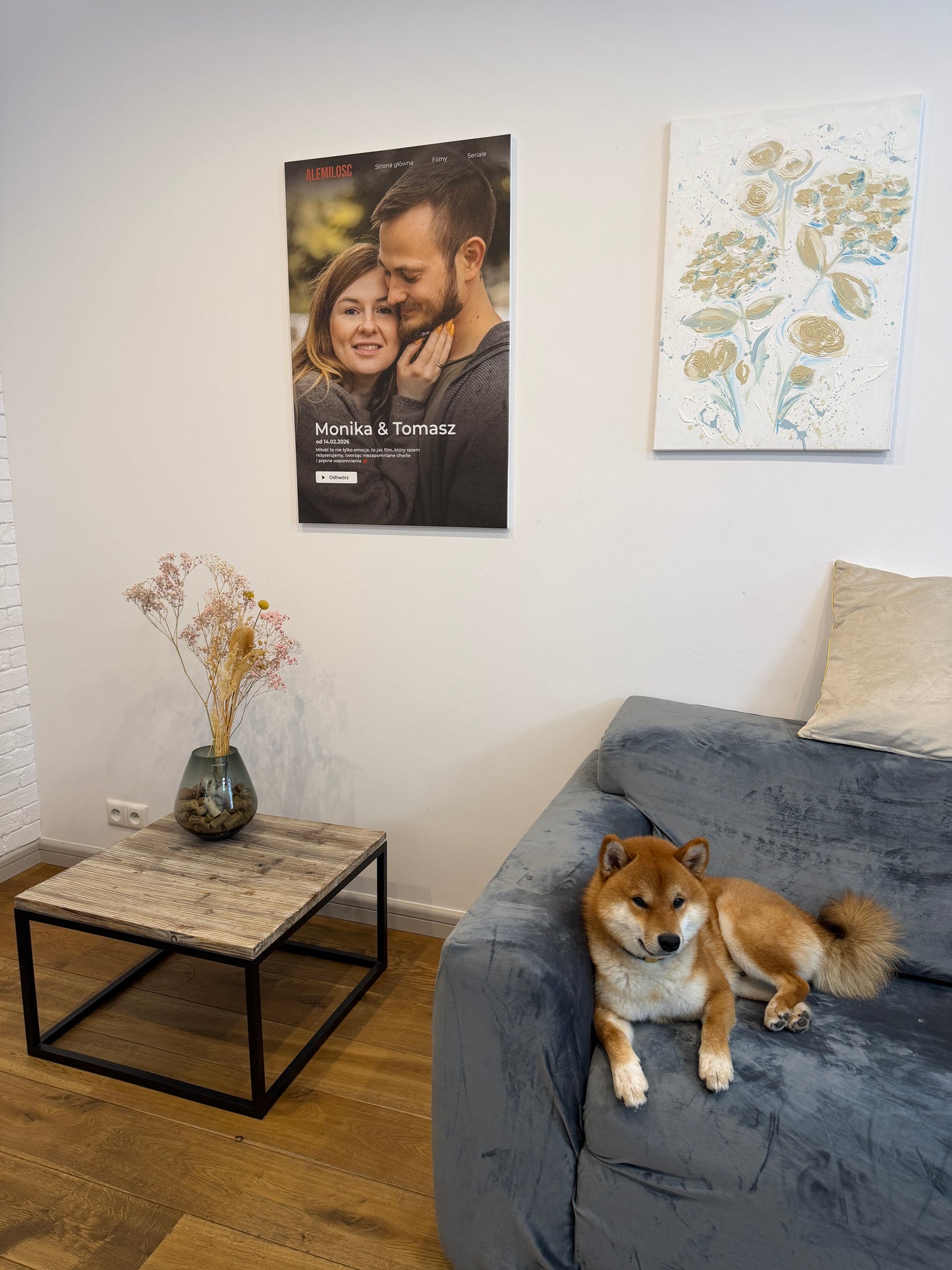 Personalizowane Płótno "Nasz Film"