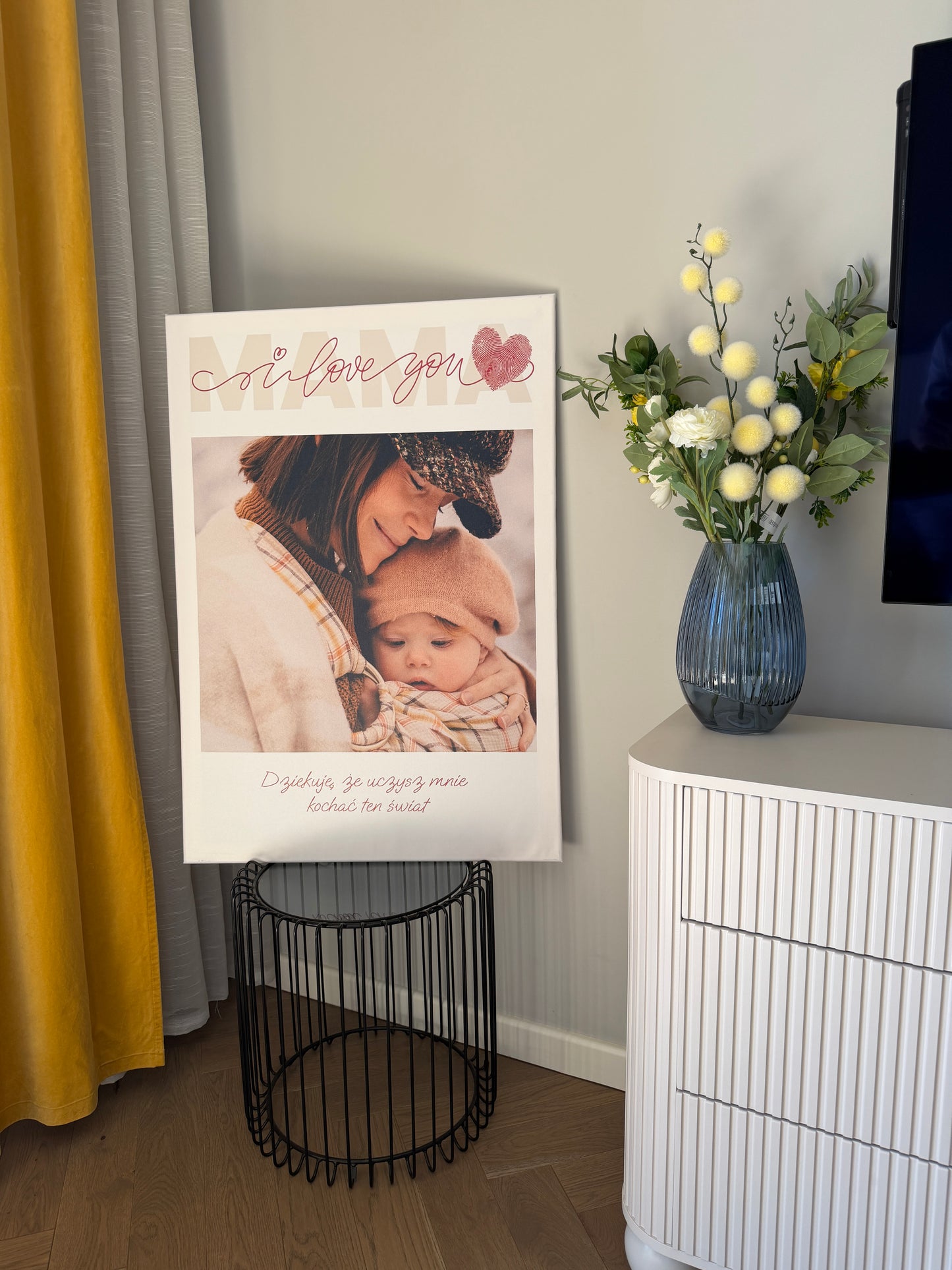 Personalizowane Płótno "Mama - i love you"