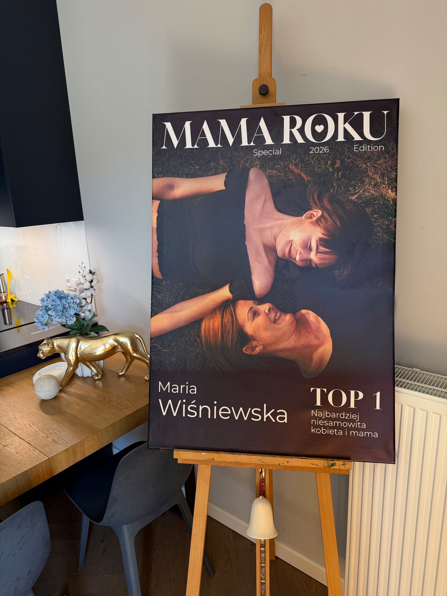 Personalizowane Płótno "Mama Roku"