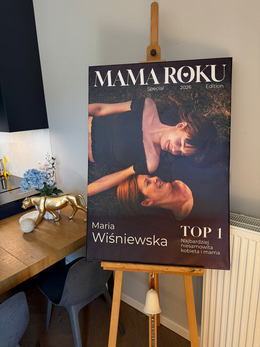 Personalizowane Płótno "Mama Roku"