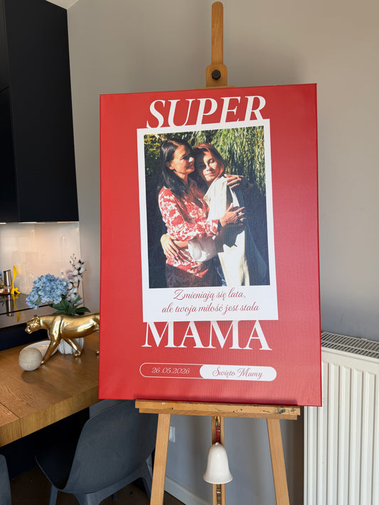 Personalizowane Płótno "Kocham Cię, Mamo"