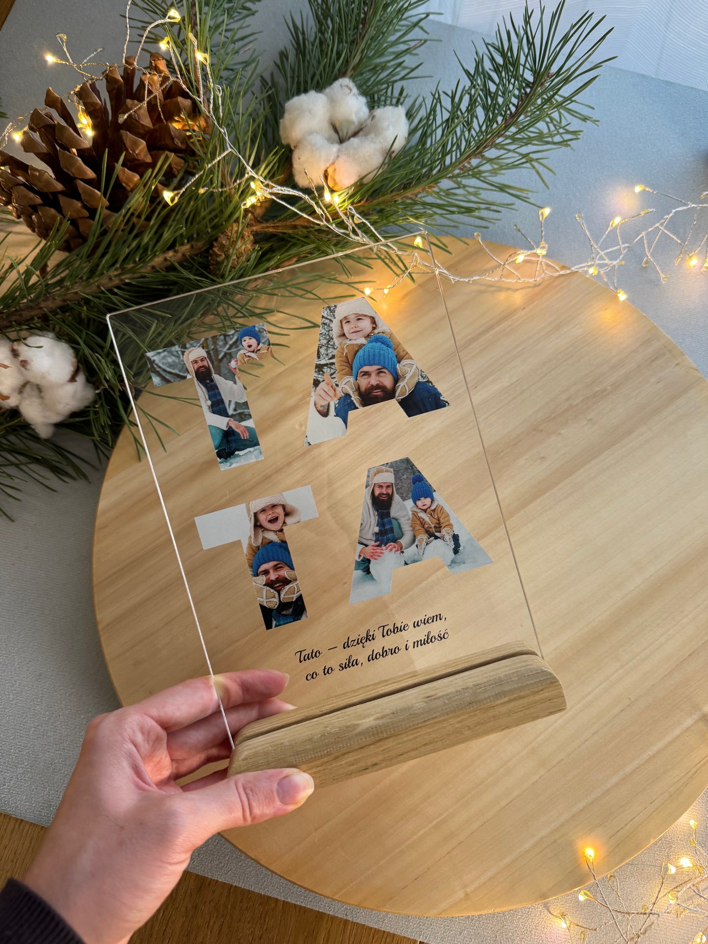 Personalizowana Tabliczka "TATA"