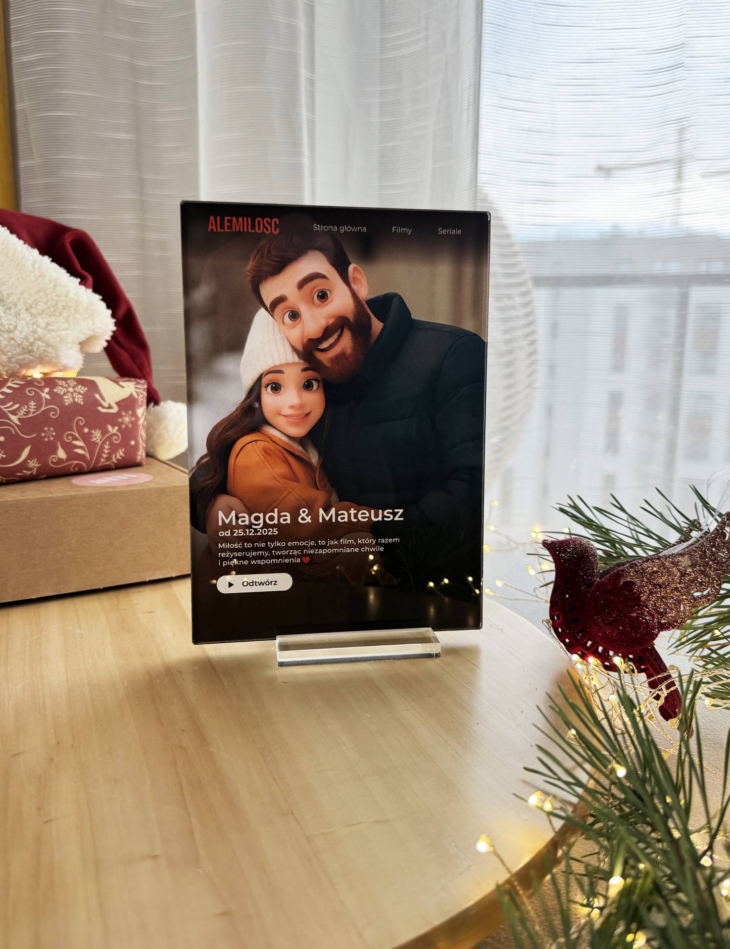 Ale Miłość™ Tabliczka "Nasza bajka"