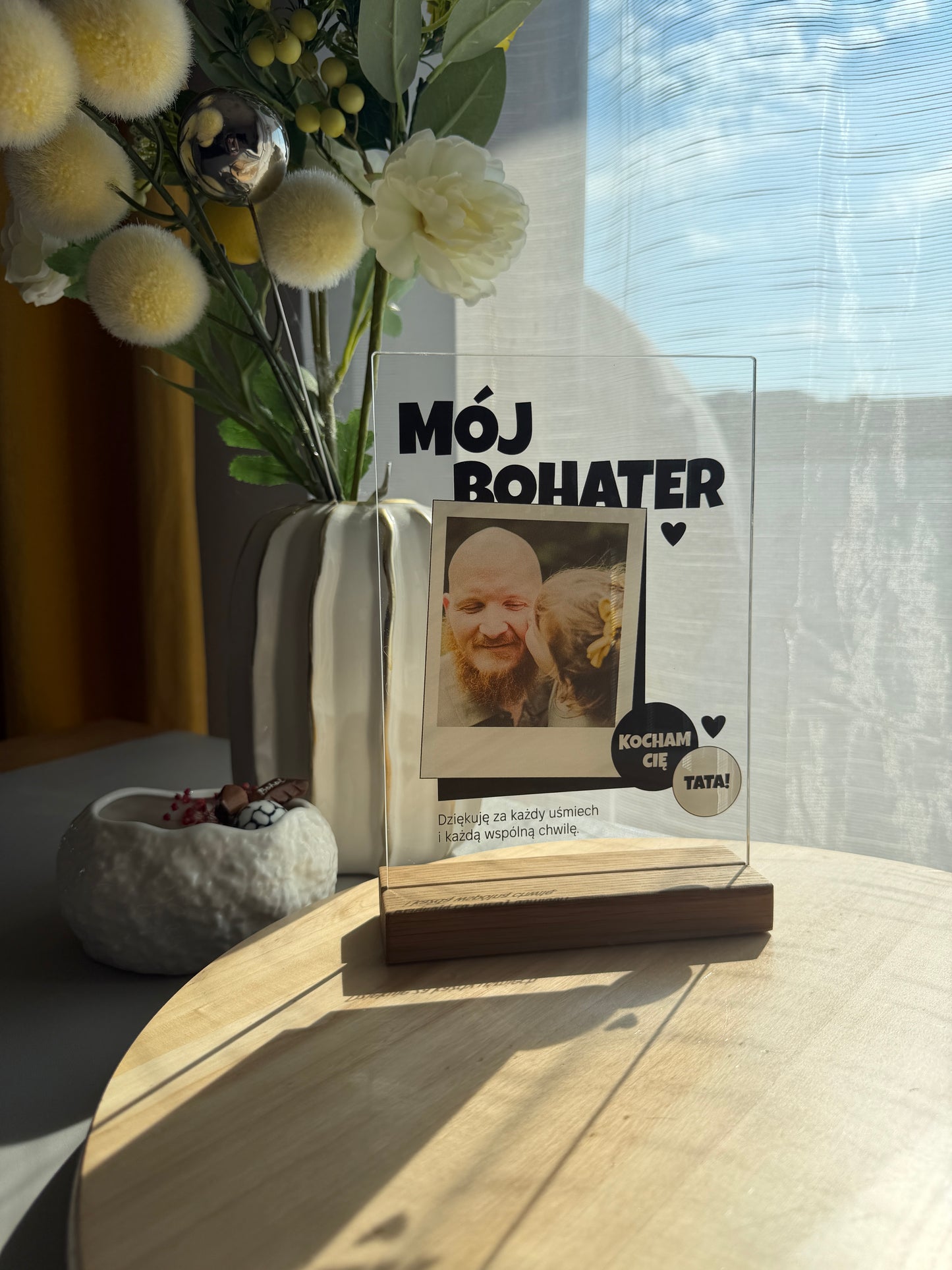 Personalizowana Tabliczka "Mój Bohater"