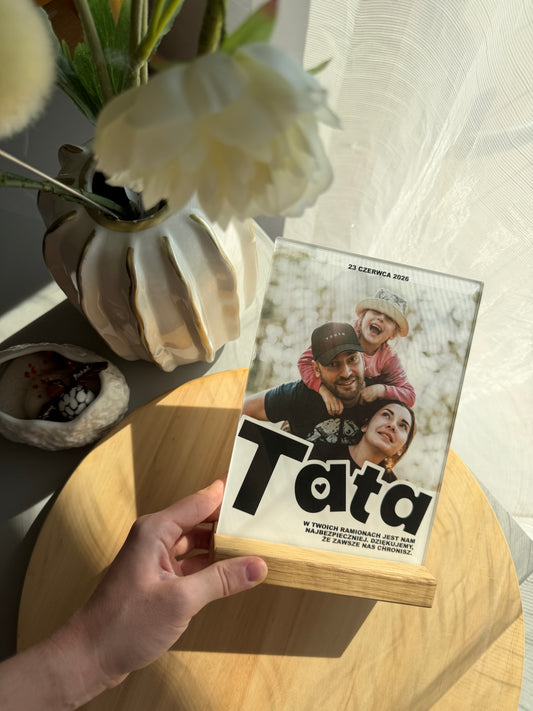 Personalizowana Tabliczka "W Twoich Ramionach"