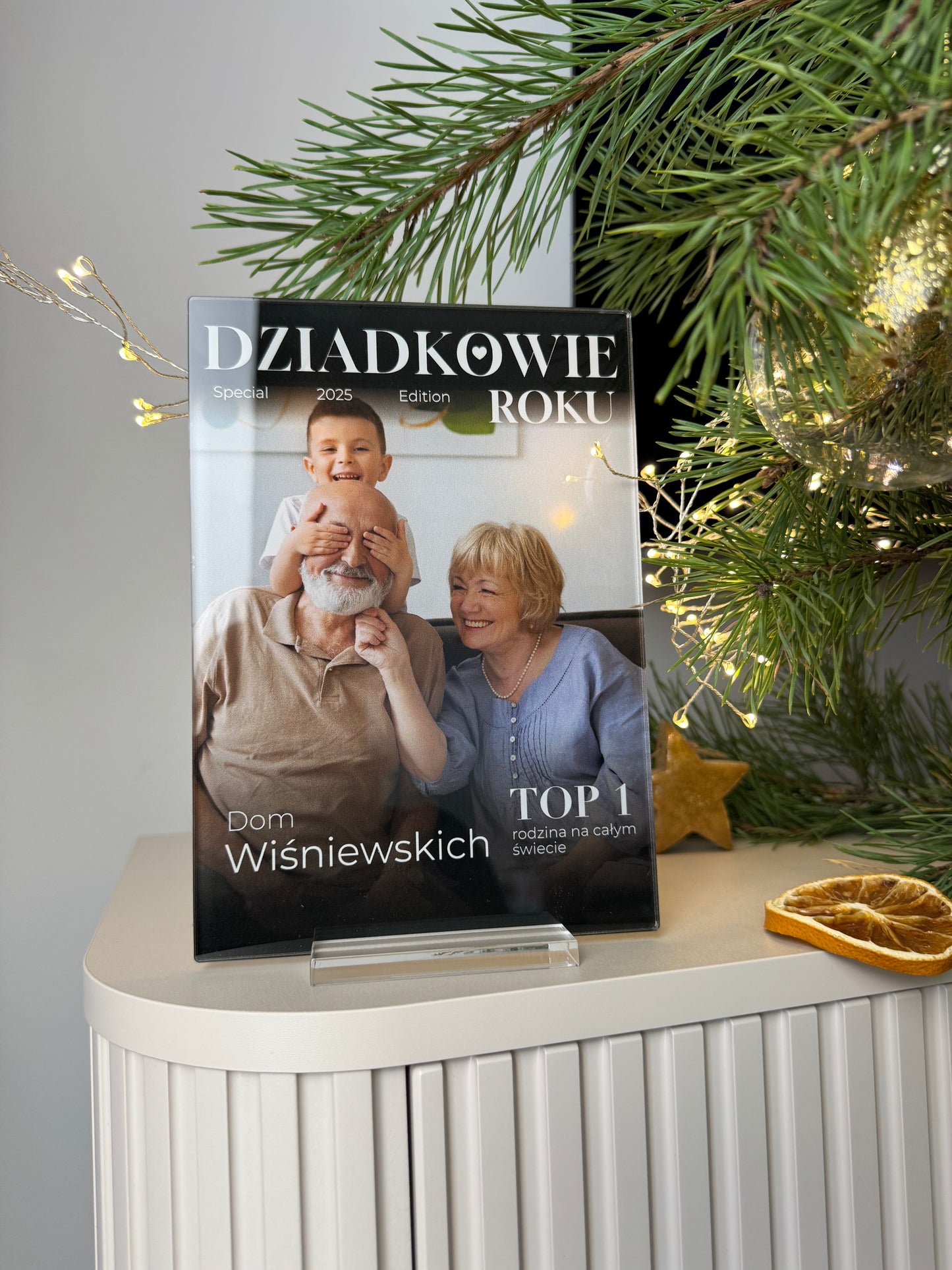 Personalizowana Tabliczka "Rodzina"/"Dziadkowie"
