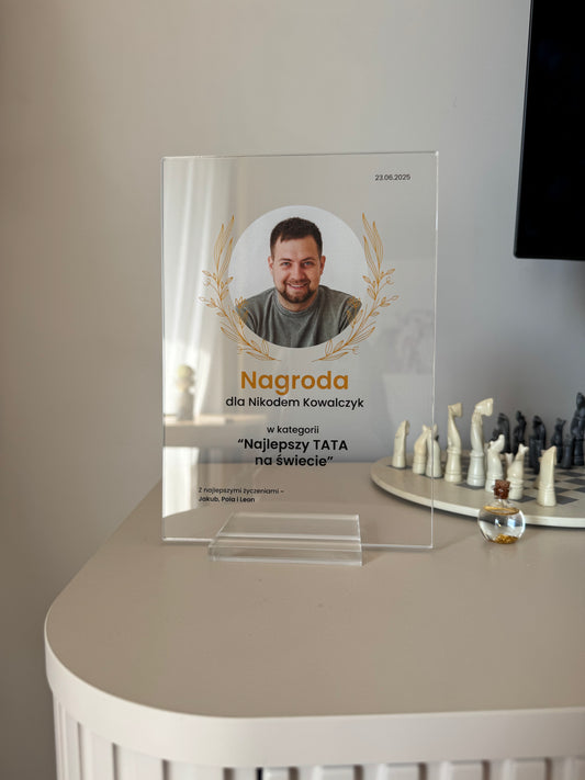 Personalizowana Tabliczka "Ale Nagroda"