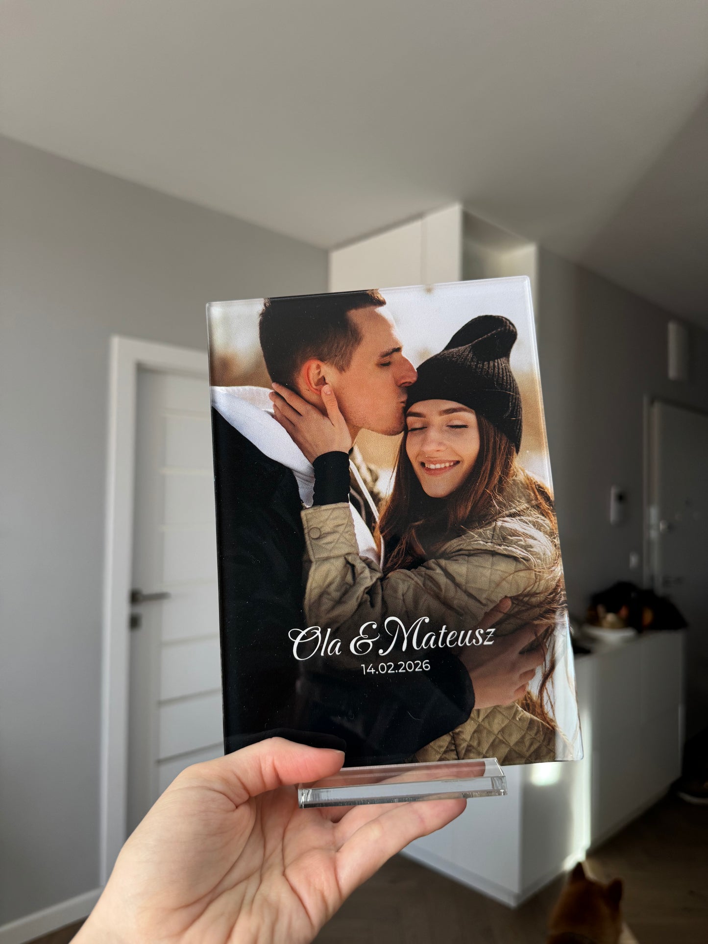 Personalizowana tabliczka "Uchwycone na Tabliczce"