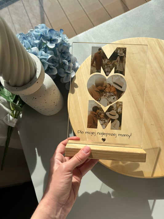Personalizowana Tabliczka "Serce Mamy"