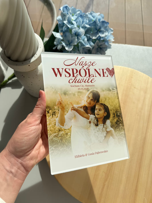 Personalizowana Tabliczka "Nasze wspólne chwile"