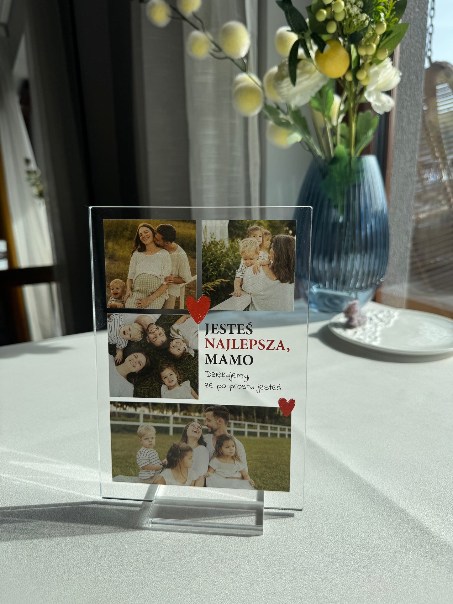 Personalizowana Tabliczka "Jesteś najlepsza, mamo"