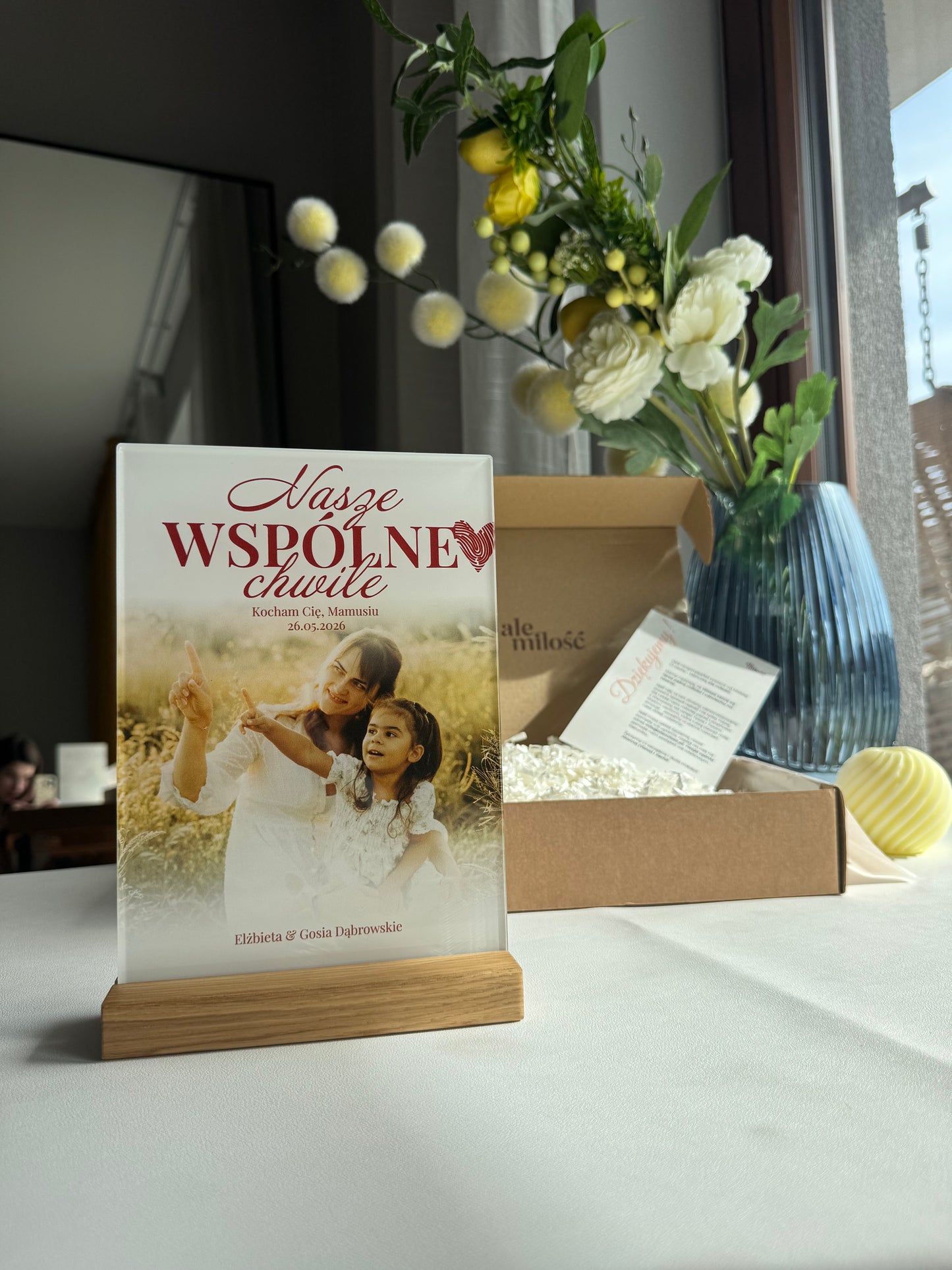 Personalizowana Tabliczka "Nasze wspólne chwile"