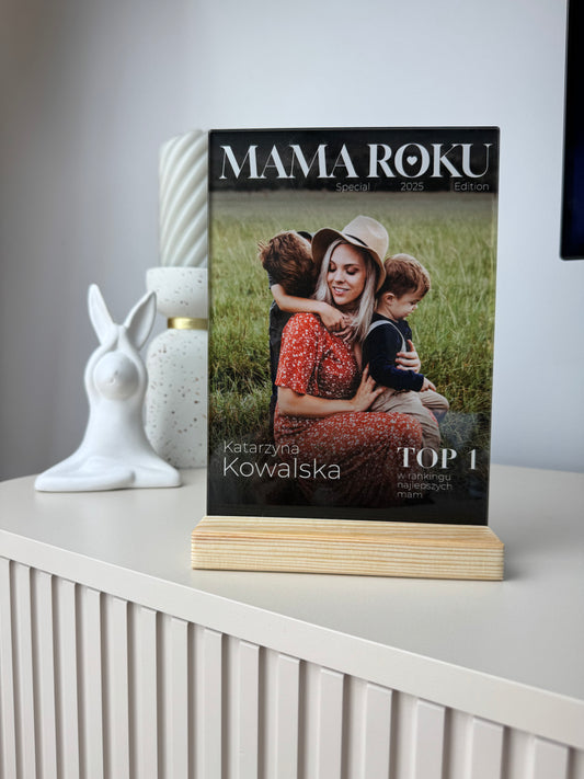 Personalizowana Tabliczka "Mama Roku"