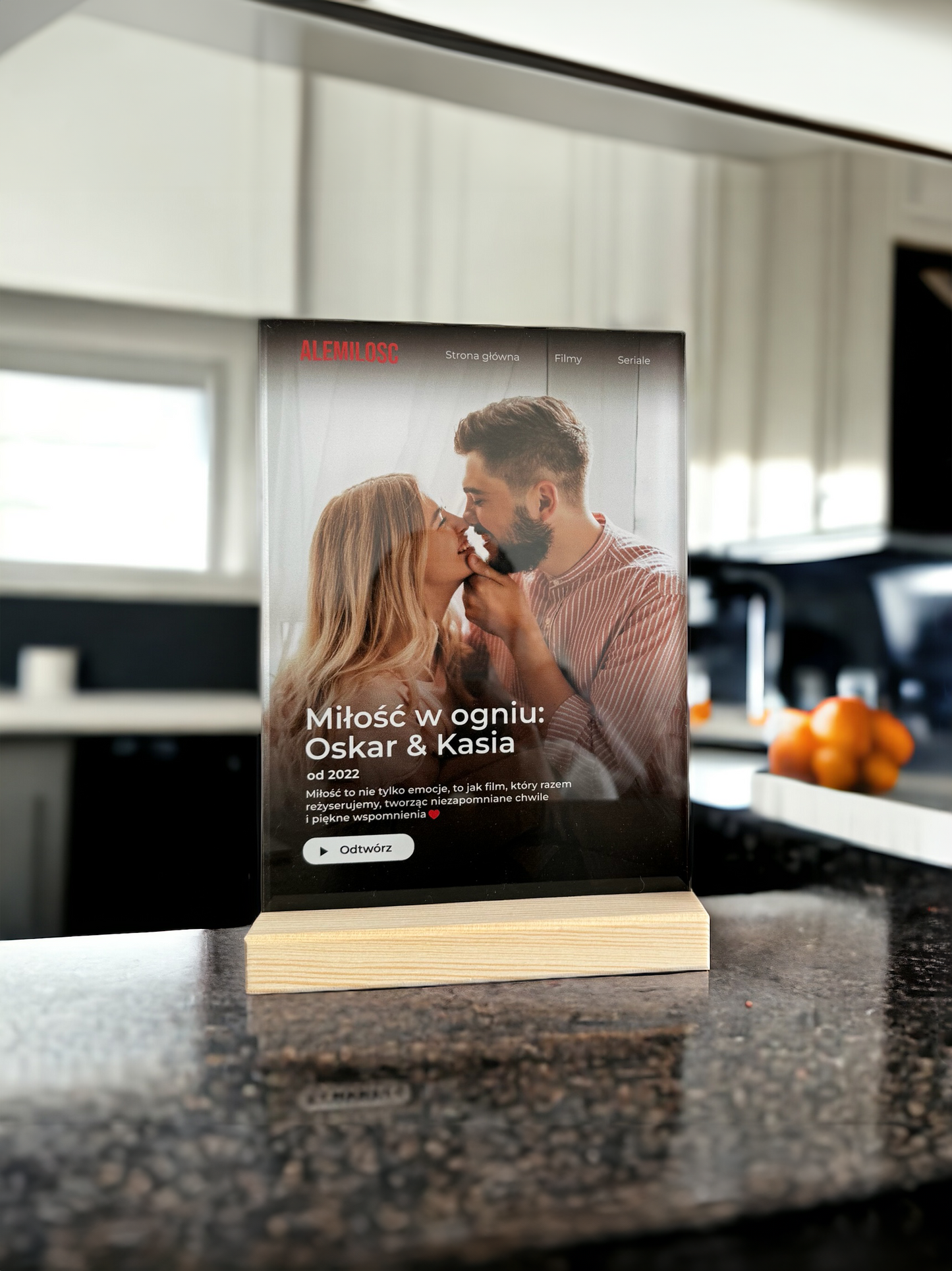 Ale Miłość™ Tabliczka "Nasz Film"