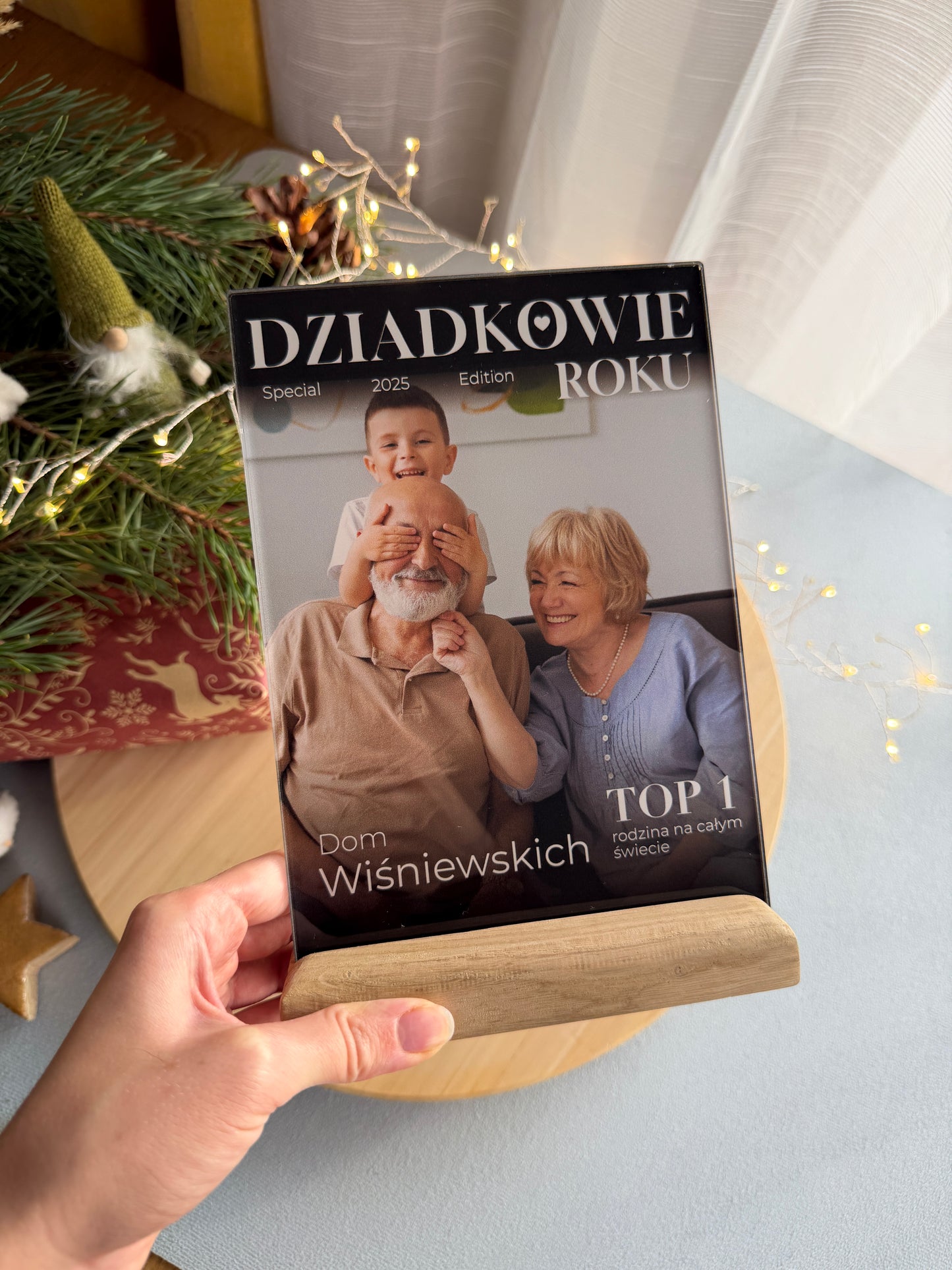 Personalizowana Tabliczka "Rodzina"/"Dziadkowie"