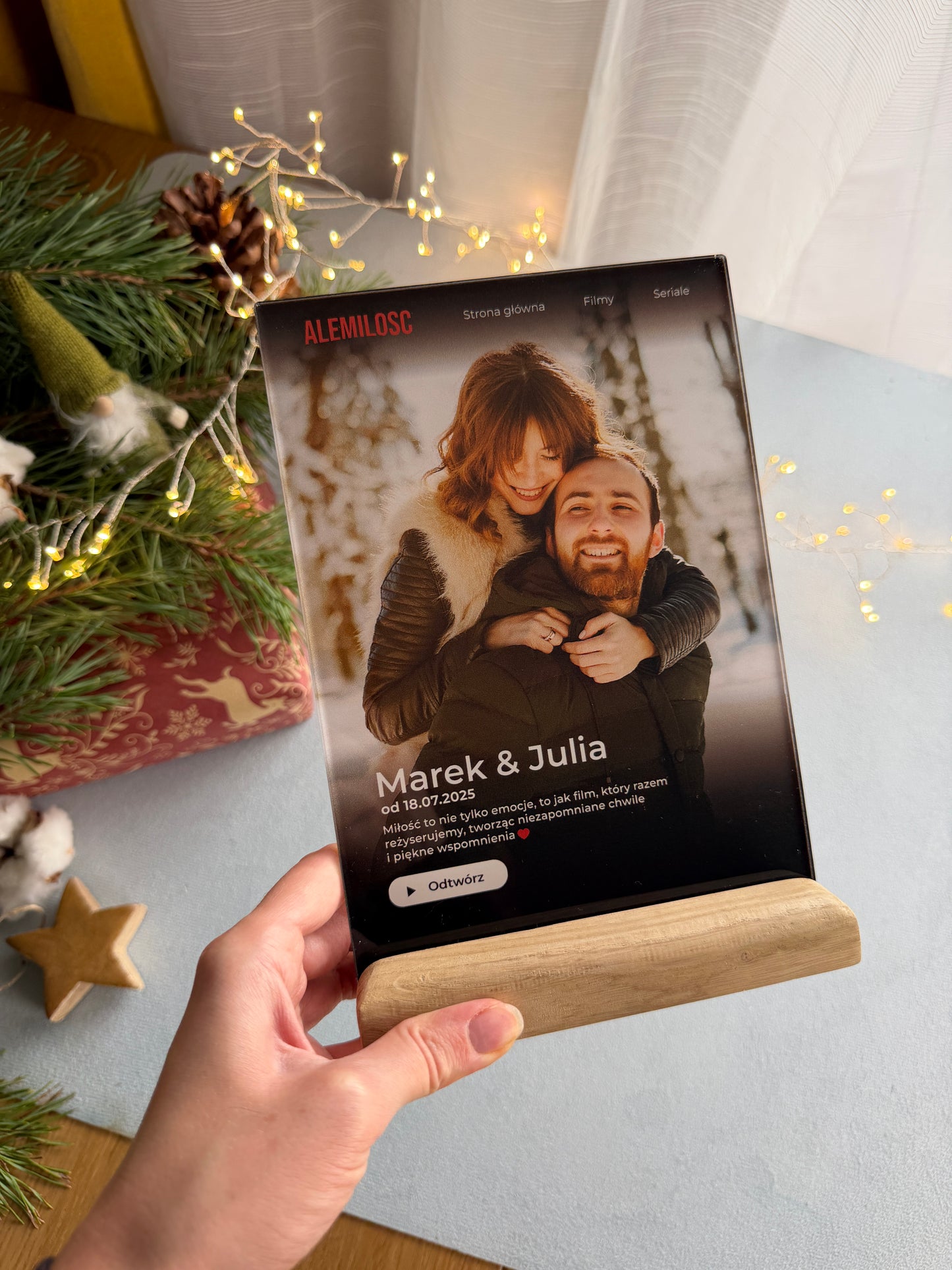 Ale Miłość™ Tabliczka "Nasz Film"