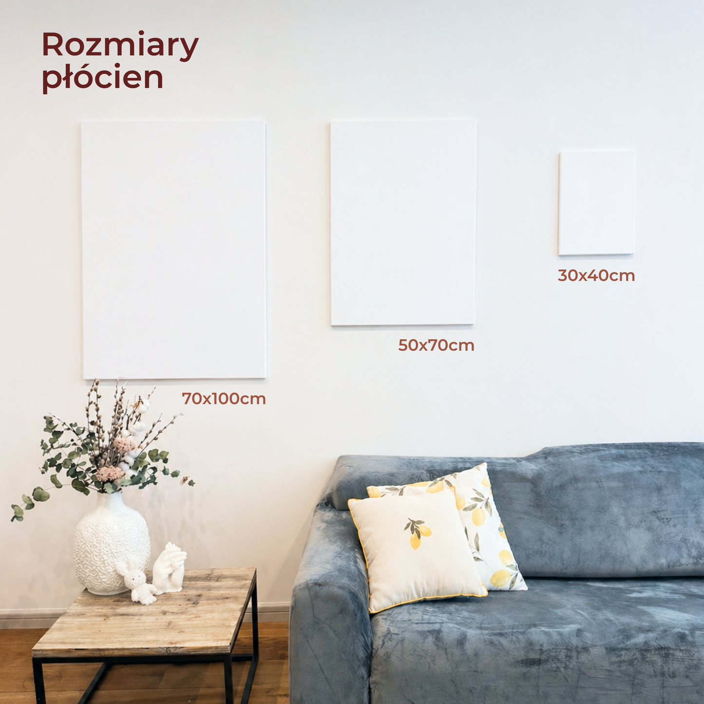 Personalizowane Płótno "Miłość w linii" (2 wersji)