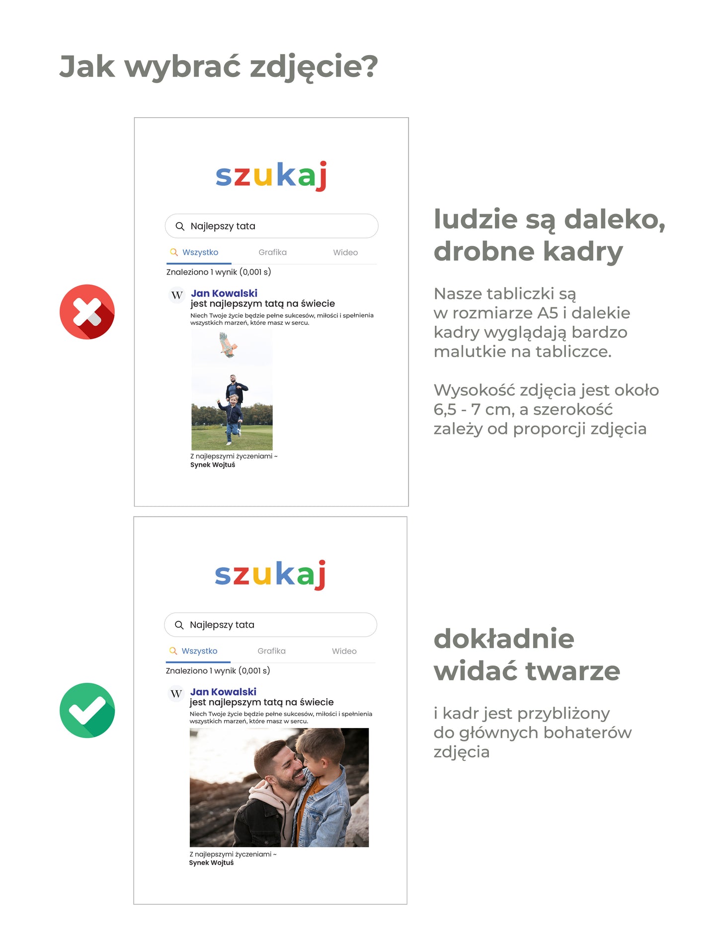 Personalizowana tabliczka "Szukaj" Najlepszy Chłopak / Mąż / Tata